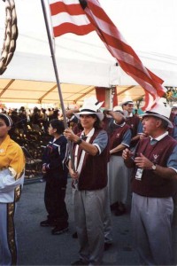 flagbearer for the Pan Am Games